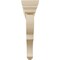 Ekena Millwork 2 1/2"W x 5 1/2"D x 10"H Medium Rojas Wood Corbel, Rubberwood CORW02X05X10RJRW - alternate 4